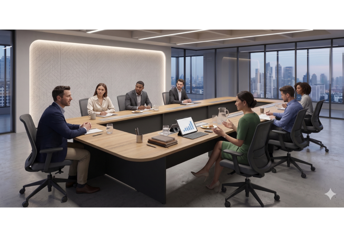 Meeting Table Loop -U