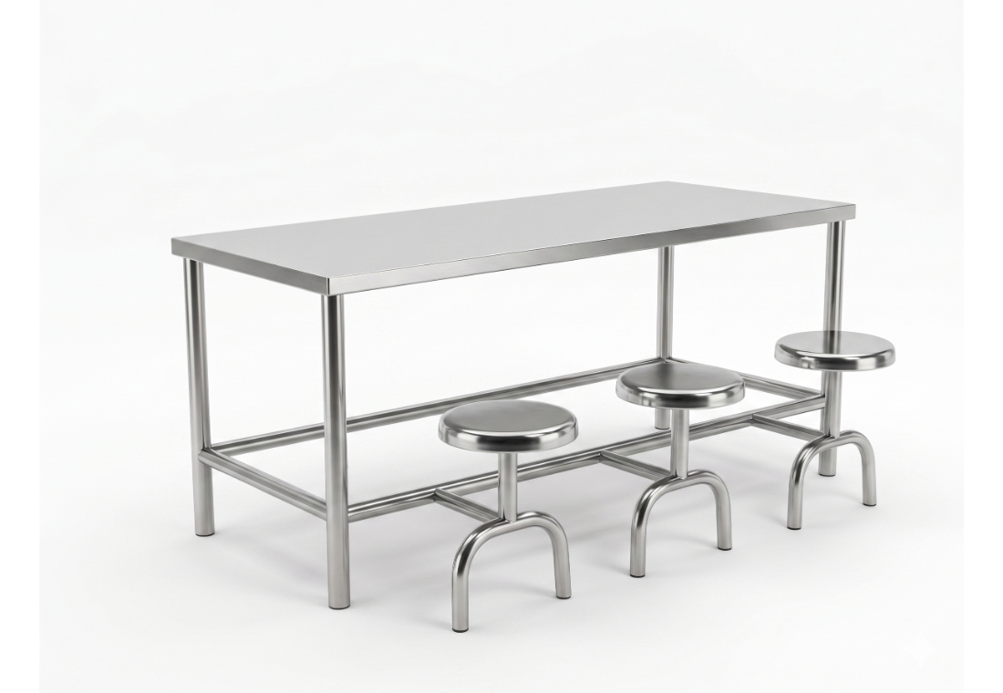 Metal dining Table